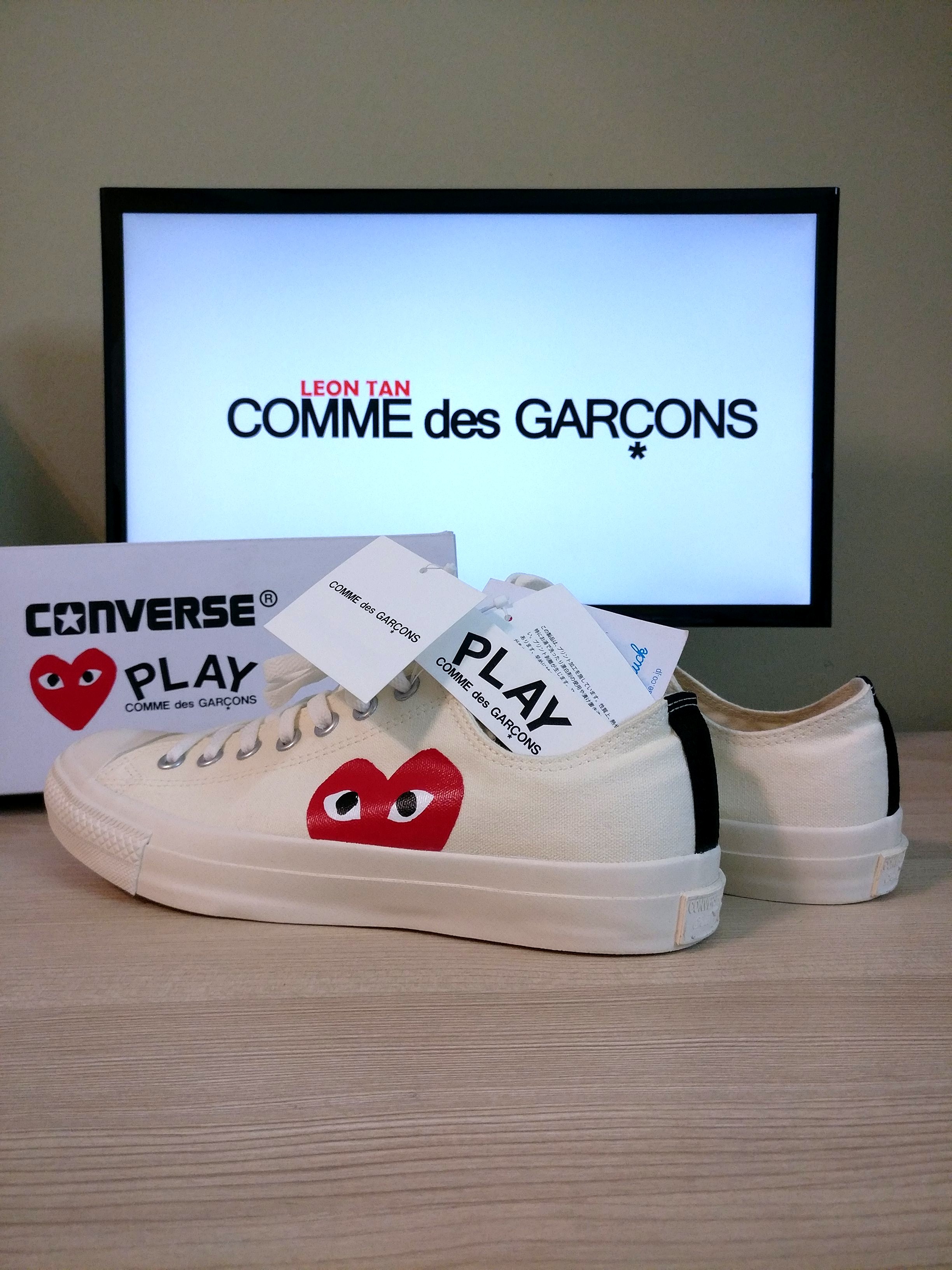 converse cdg off white