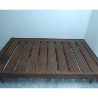 wooden SINGLE BED