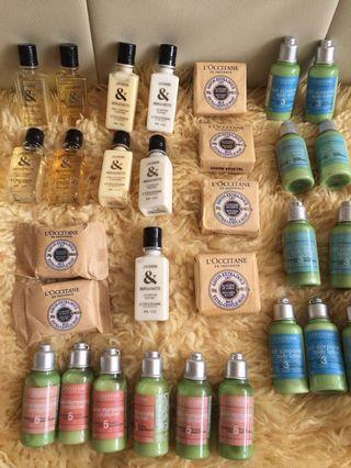 (BN) L'OCCITANE En Provence Body Lotion Shower Gel Shampoo Conditioner Soap Travel Diy Mini Kit loccitane