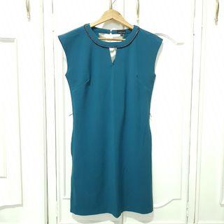 Warehouse Bluegreen Formal Dress