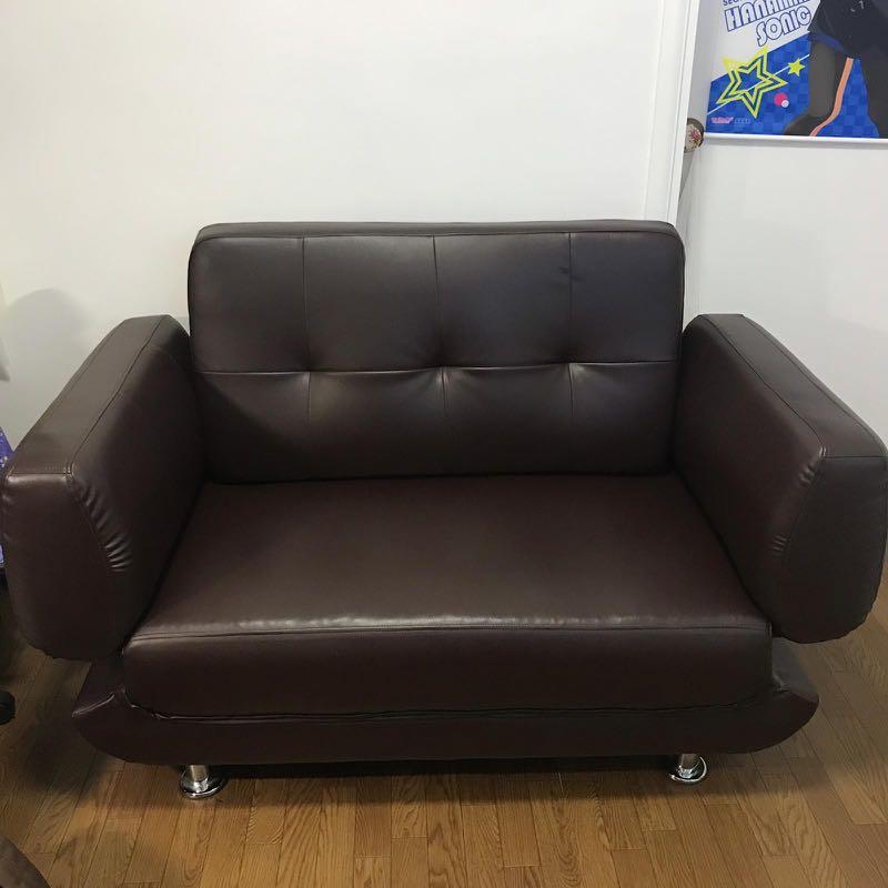 synthetic leather sofa