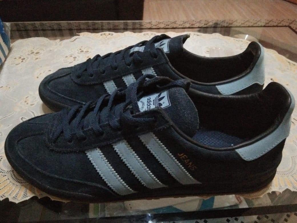 adidas jeans navy blue