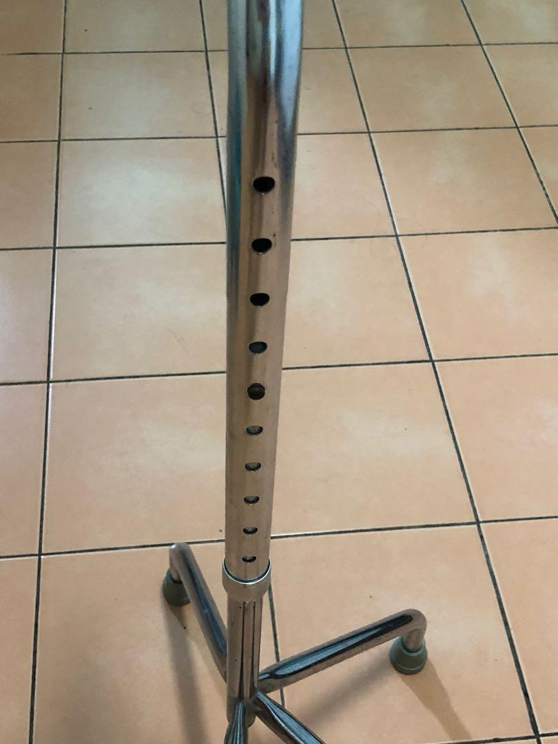 Aluminum light weight adjustable height quad cane, Assistive Devices ...