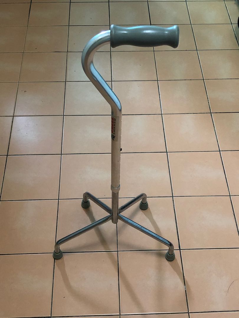 Aluminum light weight adjustable height quad cane, Assistive Devices ...
