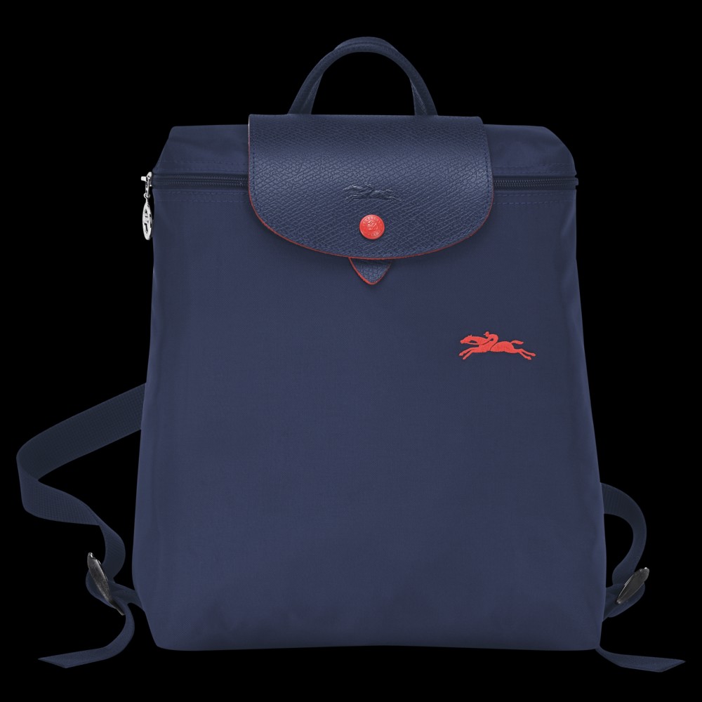 longchamp blue and red