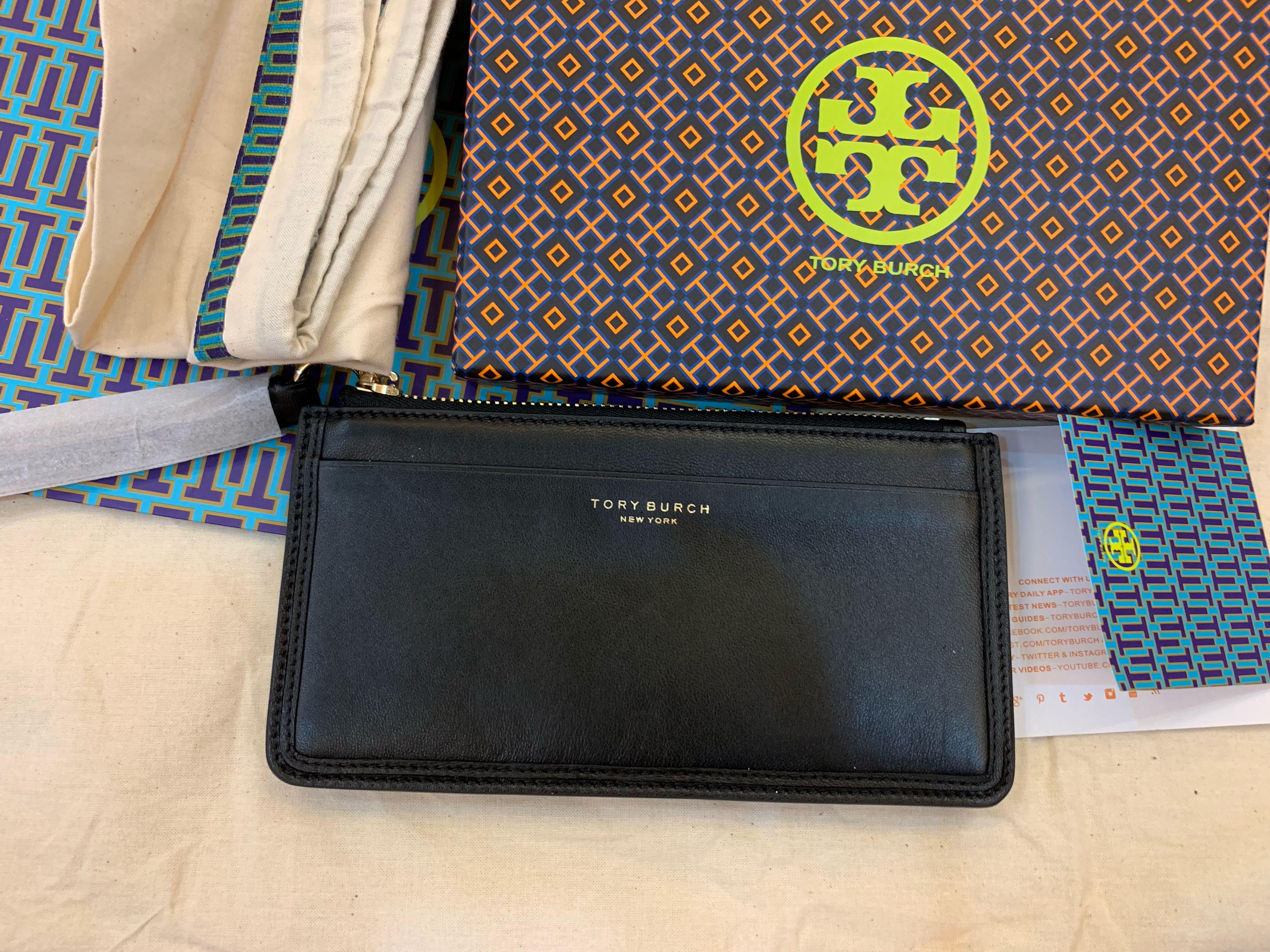 Tory burch wristlet pouch cheap