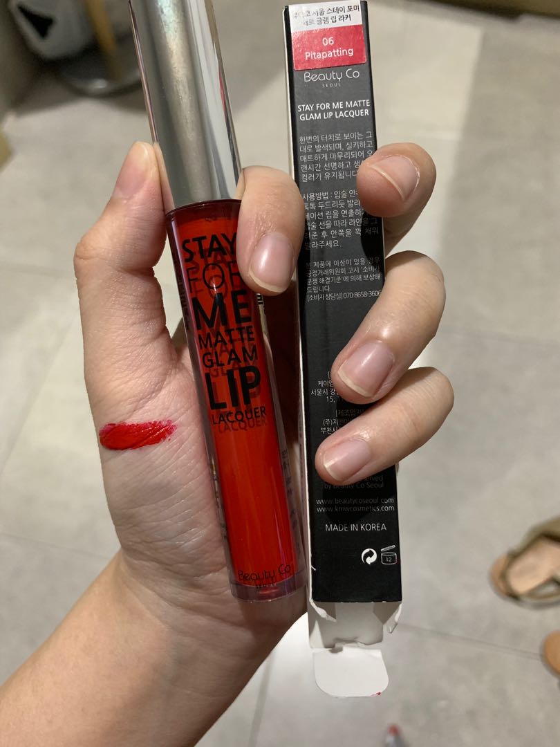 Beautyco Seoul Liquid Matte Lipstick, Kesehatan & Kecantikan, Rias