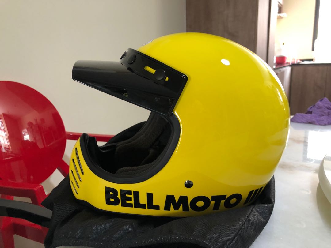 Bell moto cheap 3 yellow