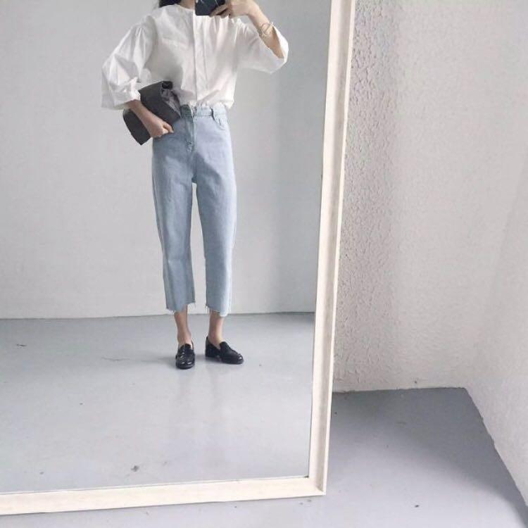 korean fashion mom jeans