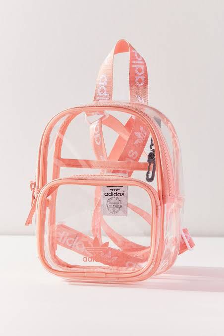 adidas clear bookbag