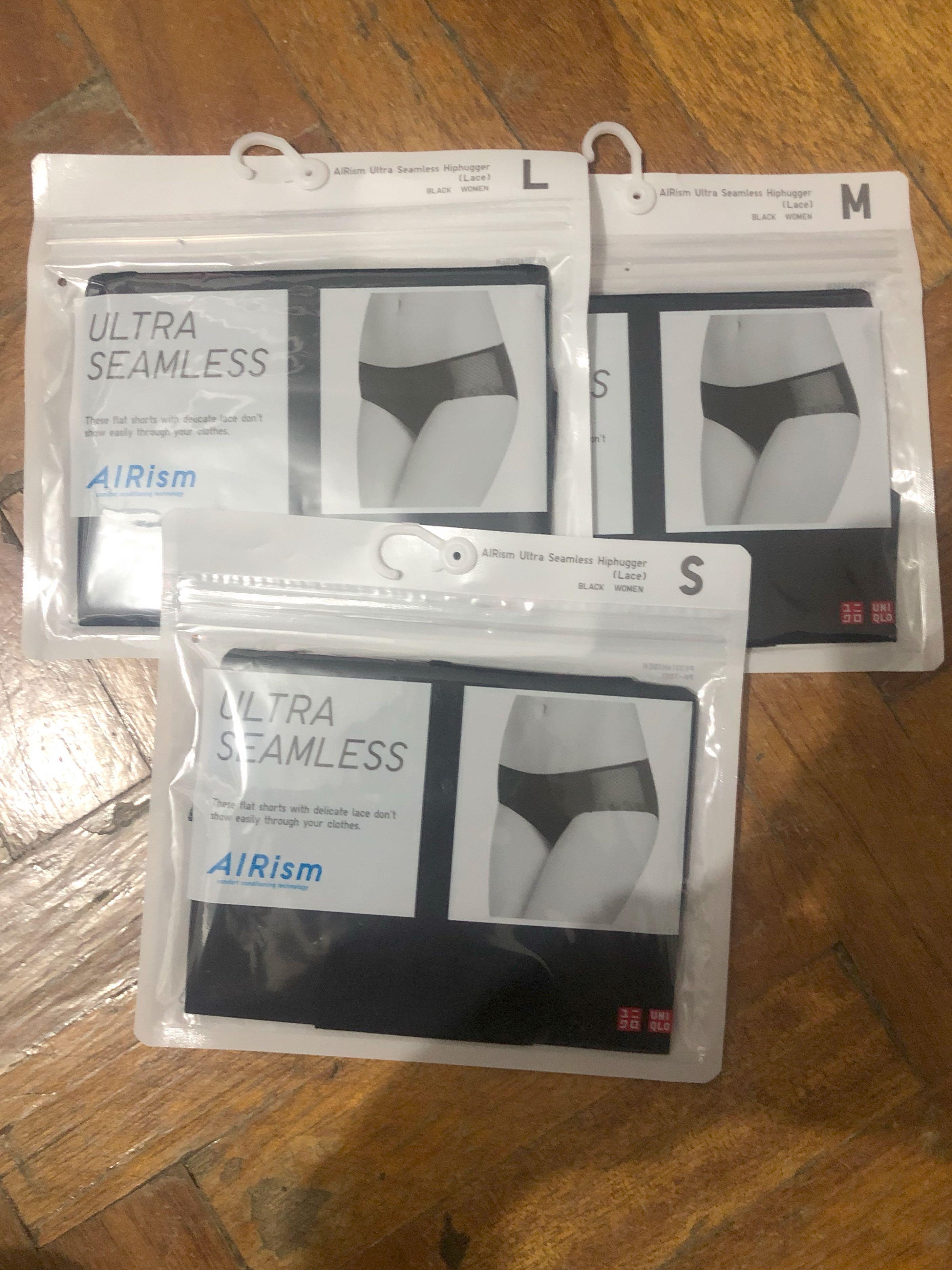 Brand New Auth Uniqlo Women Airism Seamless Panty - No Packaging