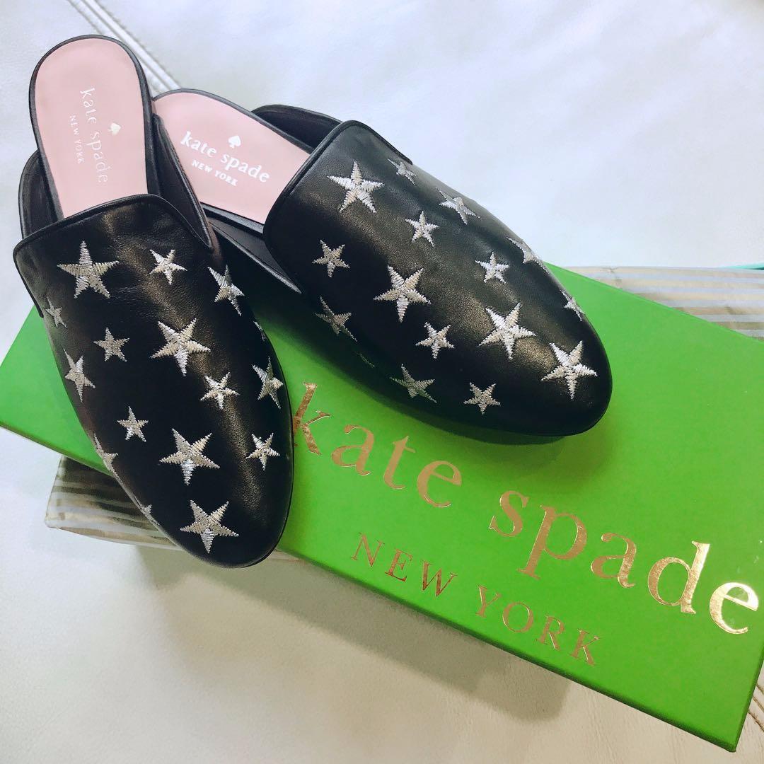 Kate spade outlet black mules