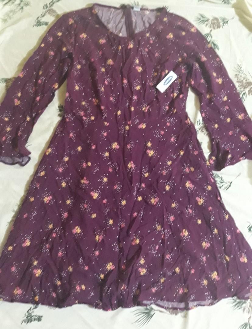 old navy purple dress