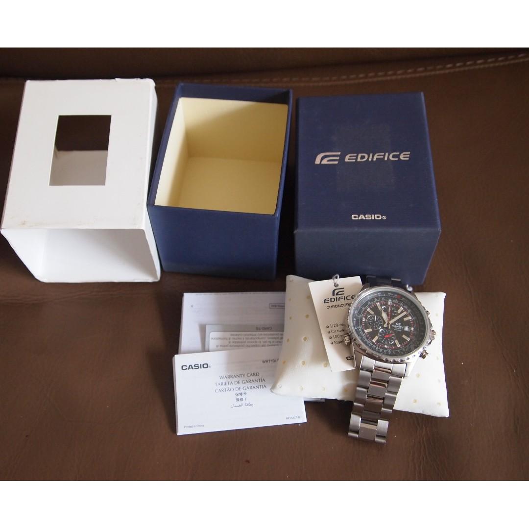 Casio Edifice EF-527 Chronograph, 名牌, 手錶 - Carousell