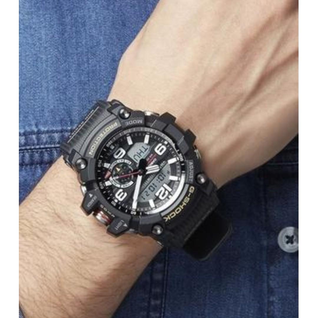 Casio G Shock Gg 1000 1a Gg 1000 1adr Gg 1000 1 Master Of G Mudmaster Series Analog Digital Watch Gg 1000 Gg Men S Fashion Watches On Carousell