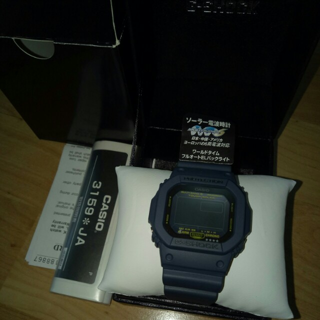 Casio G Shock Gshock 5610 Military Blue Multiband 6