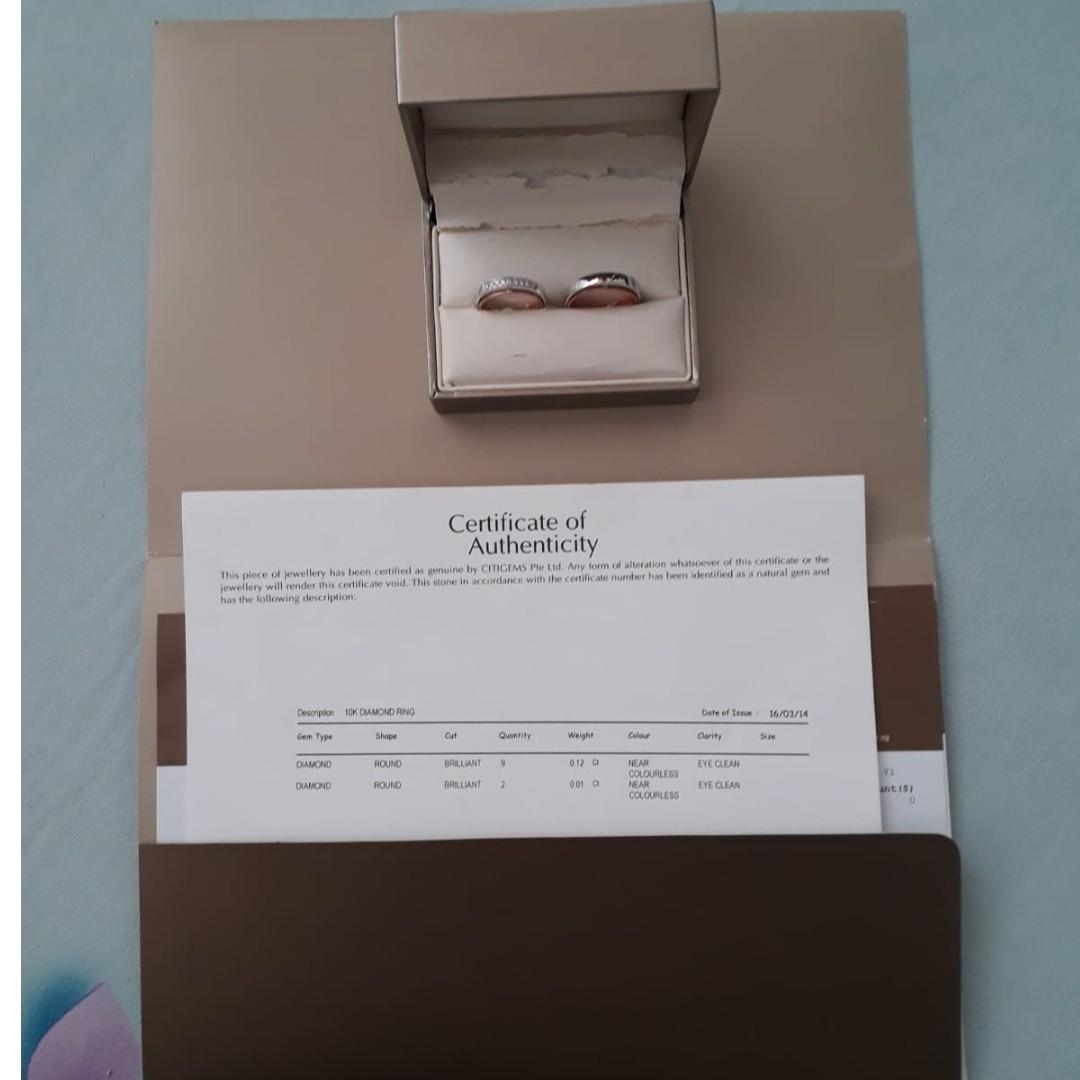 Citigems wedding band online