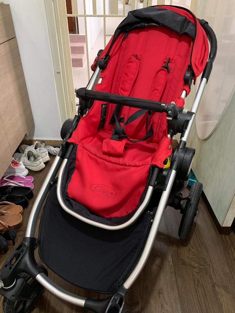 city select double stroller with standing board