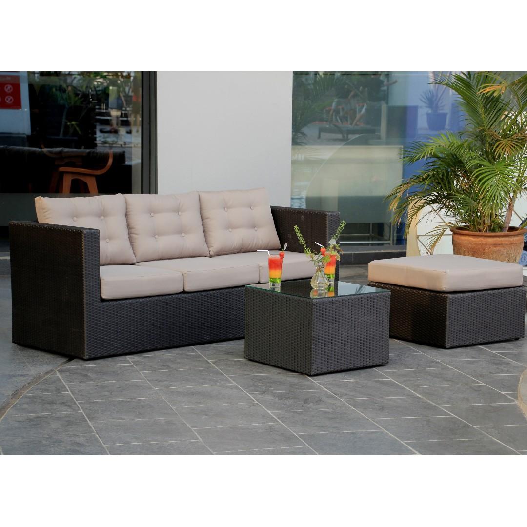 Clearance Sale Outdoor Sofa Set On Carousell