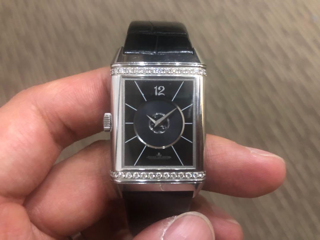 Complete Feb 2017 Local Jaeger LeCoultre Reverso Automatic Duetto