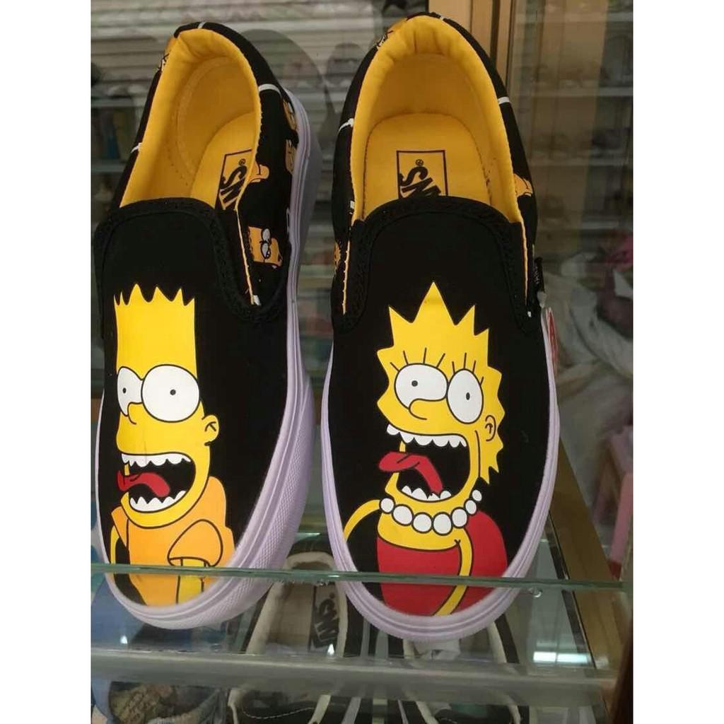 custom vans simpsons