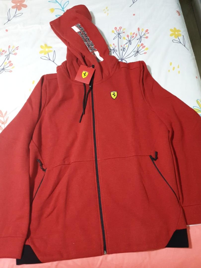 Puma ferrari hooded discount jacket