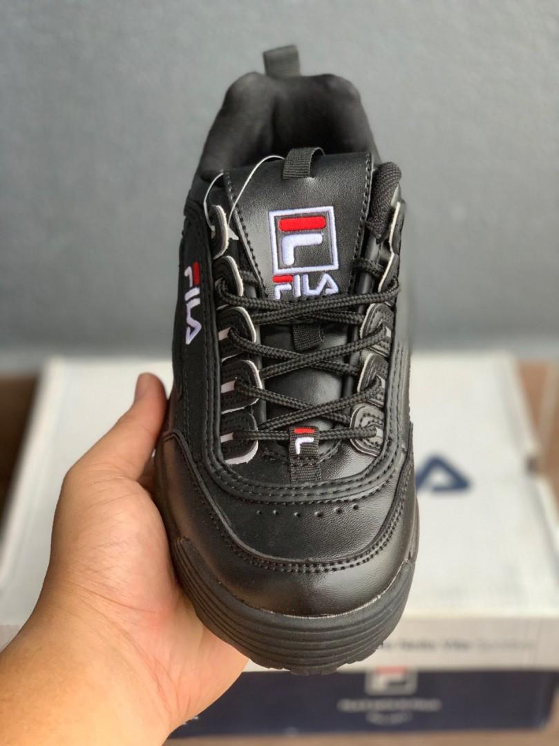 Fila Disruptor ii Black Copy Ori Promo Women s Fashion Footwear Sneakers on Carousell