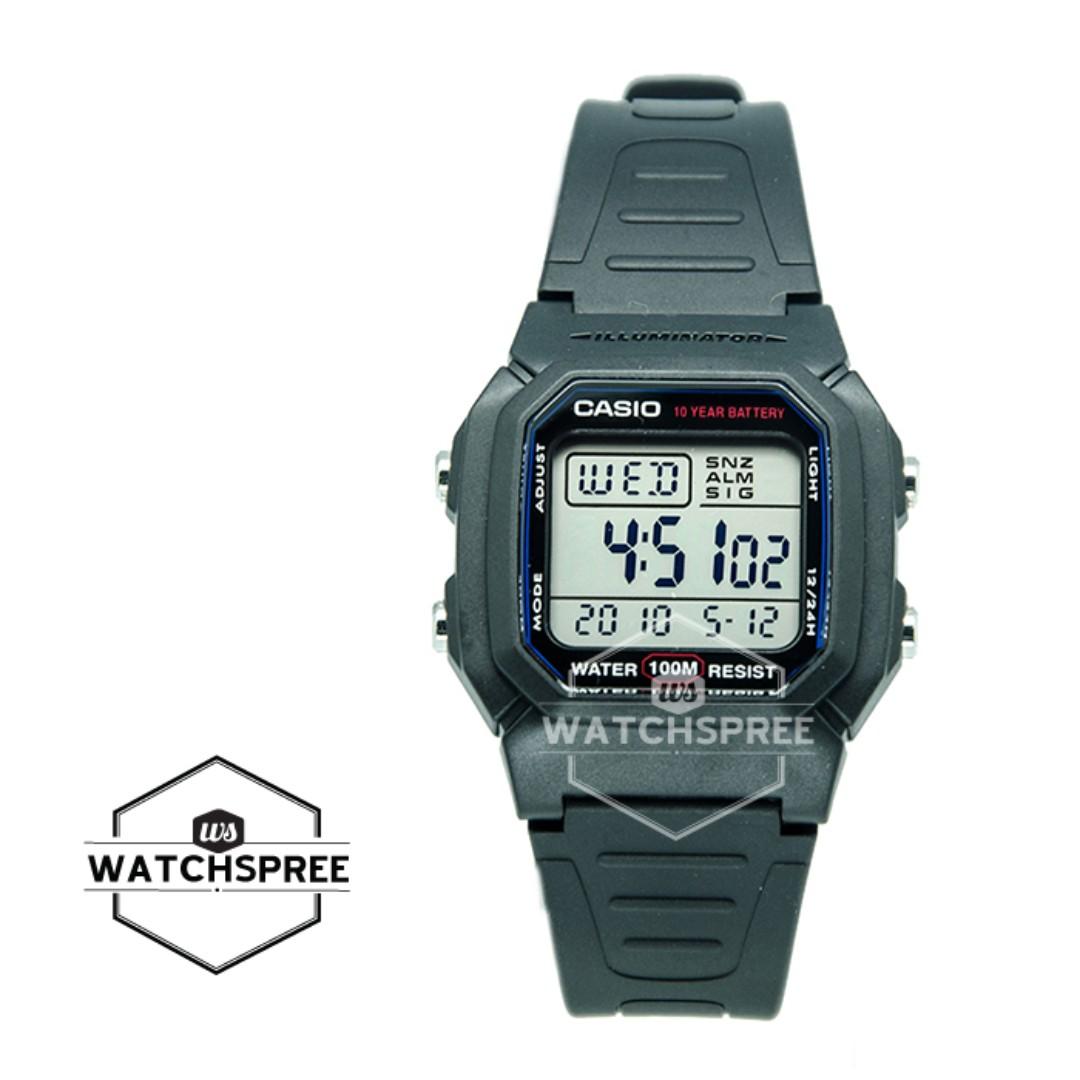 Free Delivery Casio Genuine W800h 1a 100 Authentic With 1 Year Warranty W 800h 1a W 800h1a W800h1a Men S Fashion Watches On Carousell