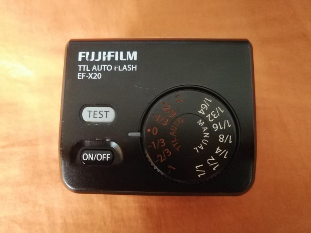 Fujifilm EF x20 flash, Photography, Cameras on Carousell