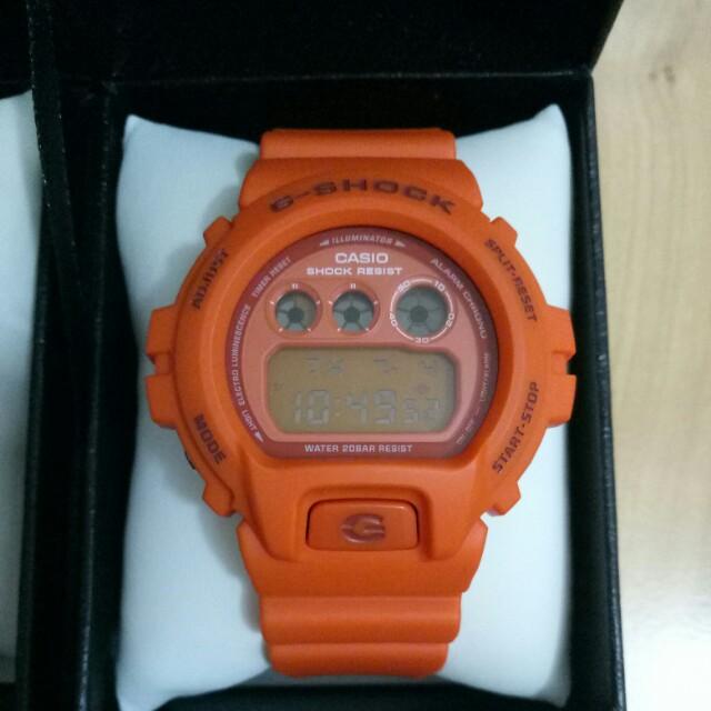 G shock discount orange and blue