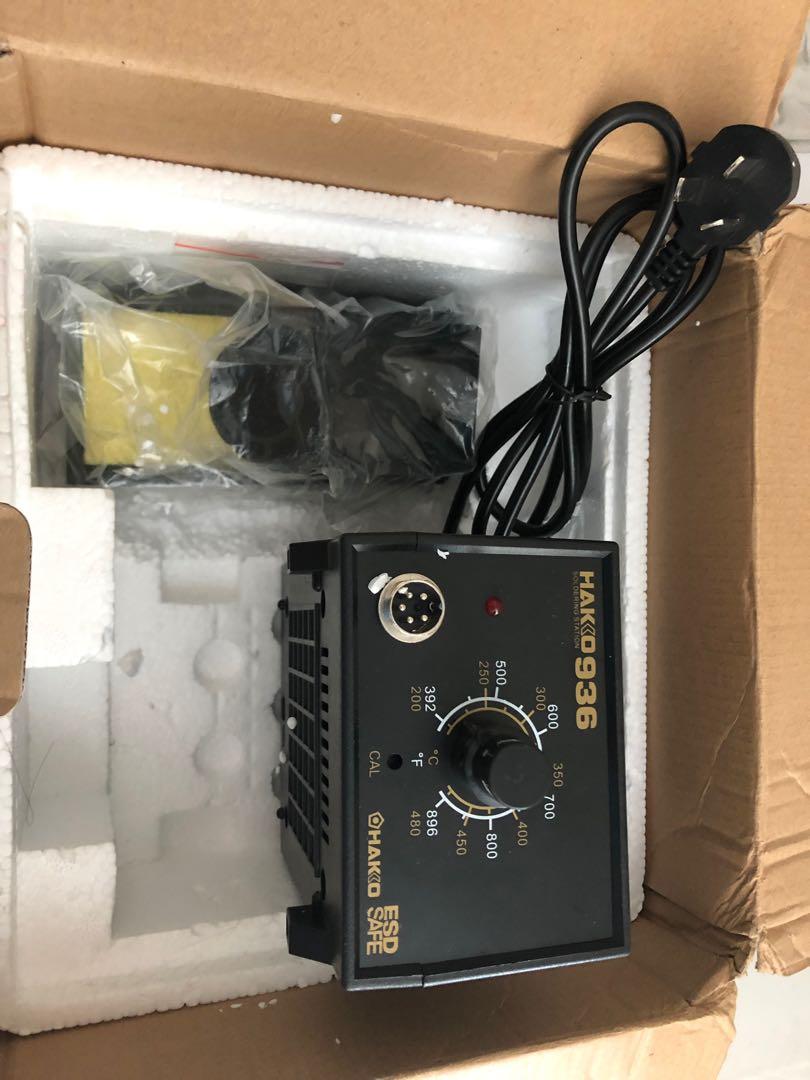Hakko 936 Soldering Station, TV & Home Appliances, Electrical, Adaptors