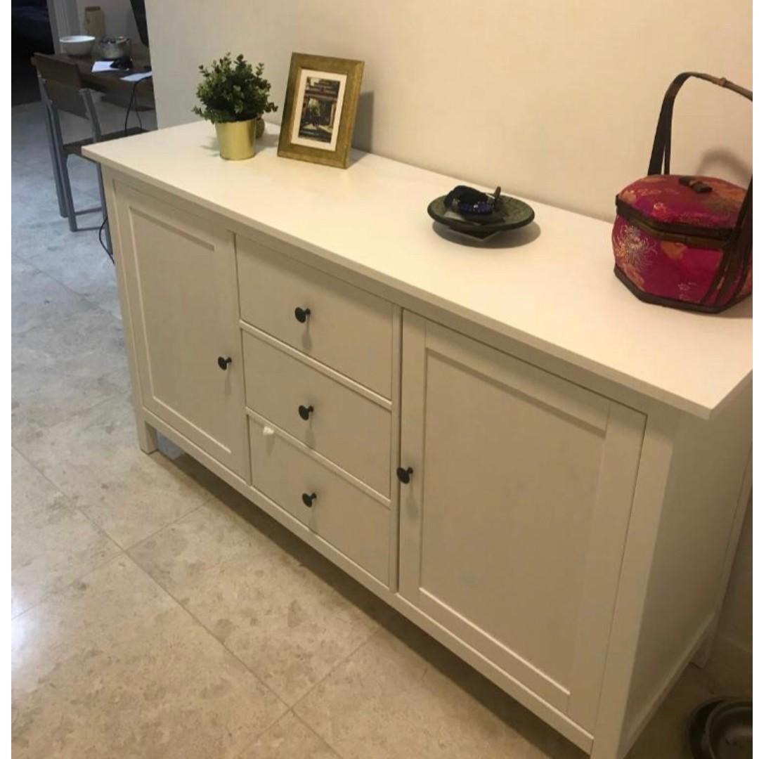 Hemnes Sideboard Furniture Shelves Drawers On Carousell