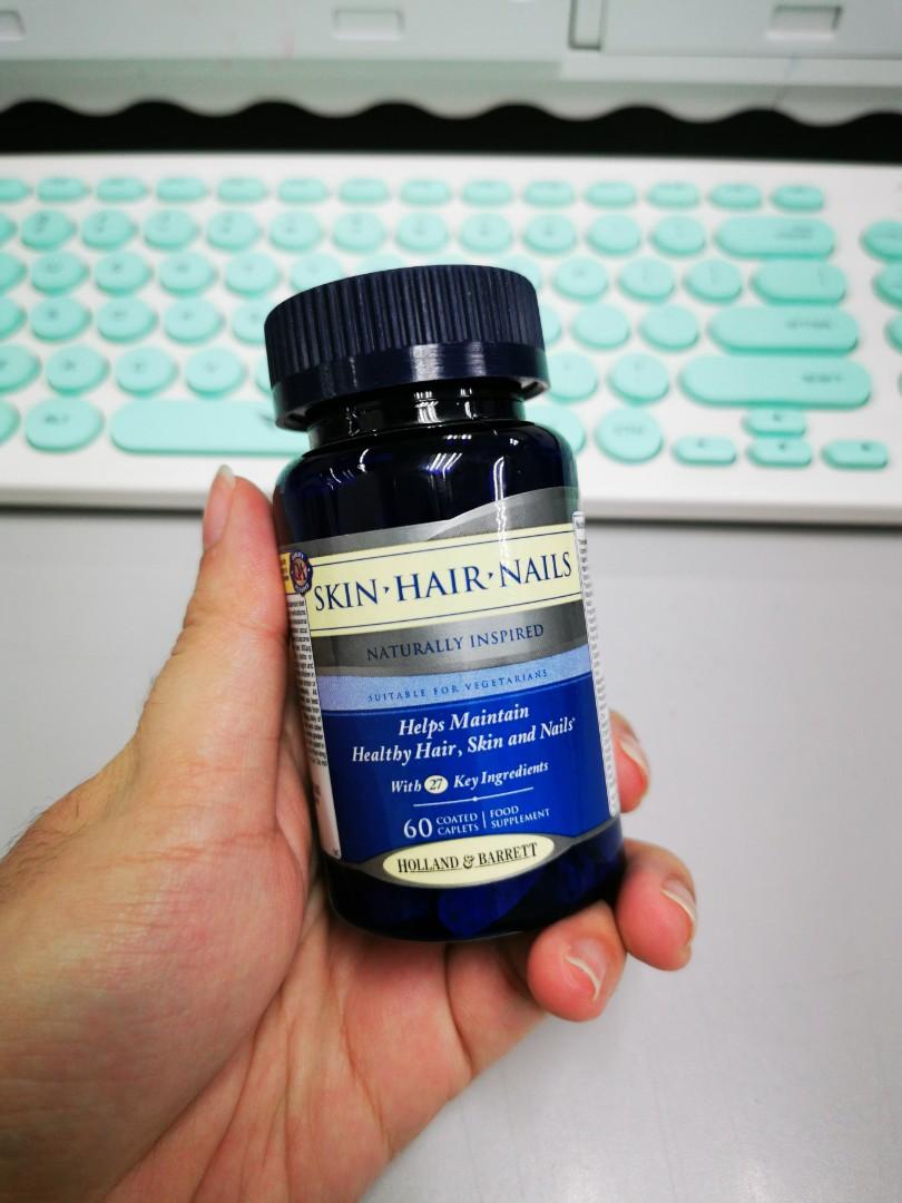 Holland & Barrett Skin Hair and Nails Formula 60 Caplets on Carousell