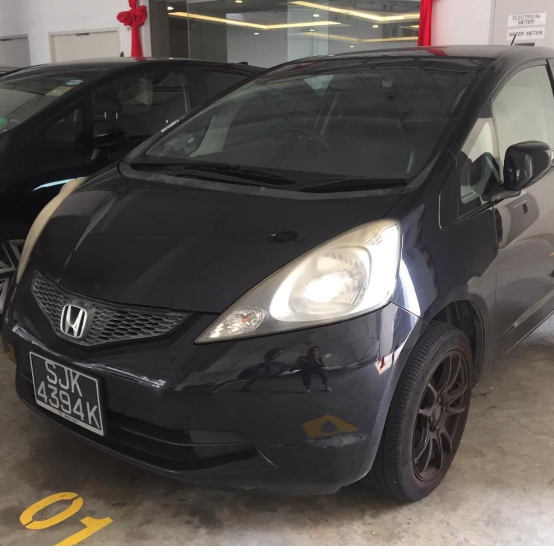 Honda Fit 1 3 G Auto Short Long Term Leasing Rental Cars Vehicle