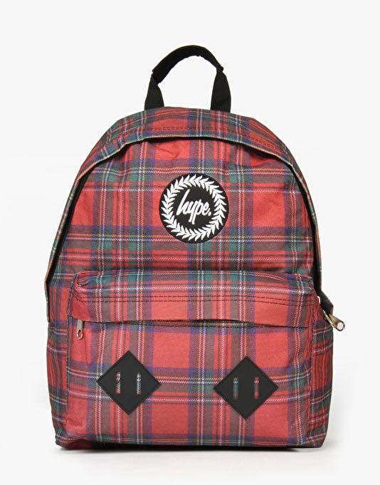 hype checkered backpack
