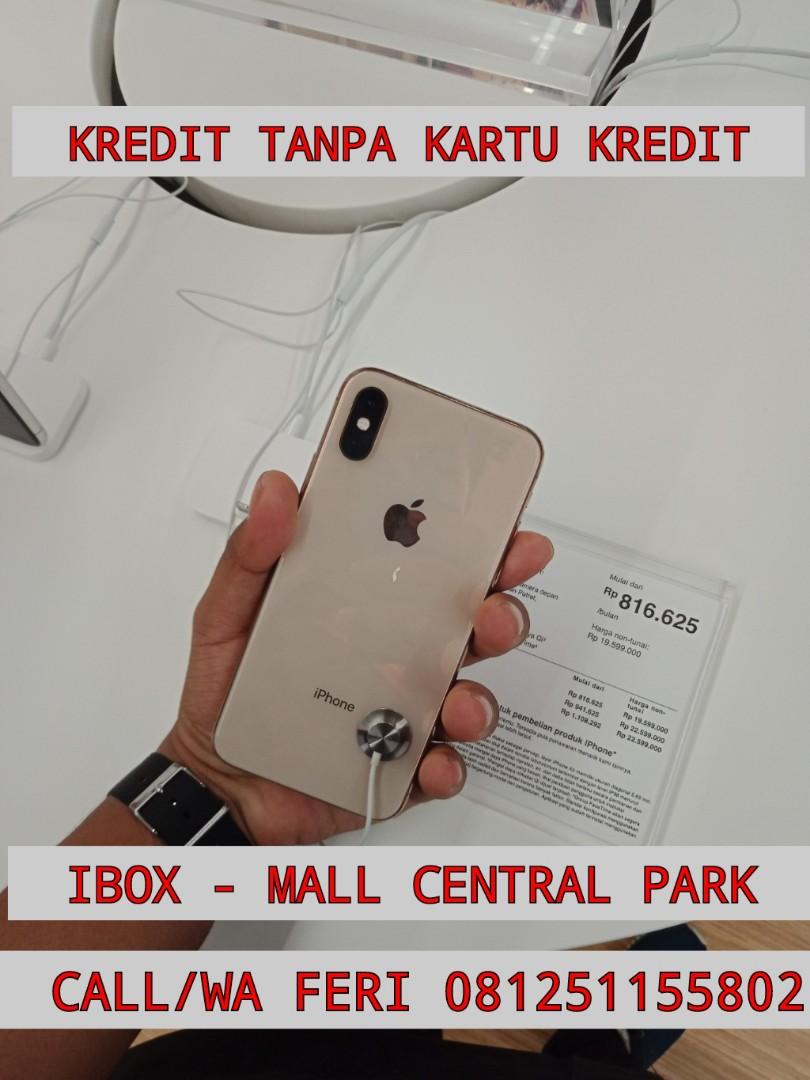 Iphone Xs 64gb Resmi Ibox Cicilan Tanpa Kartu Kredit Telepon Seluler Tablet Iphone Iphone X Series Di Carousell