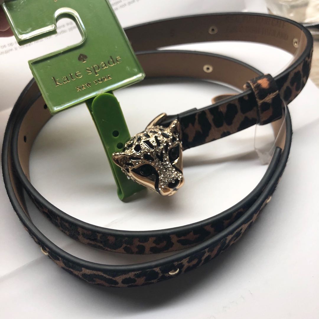 Kate spade leopard belt outlet