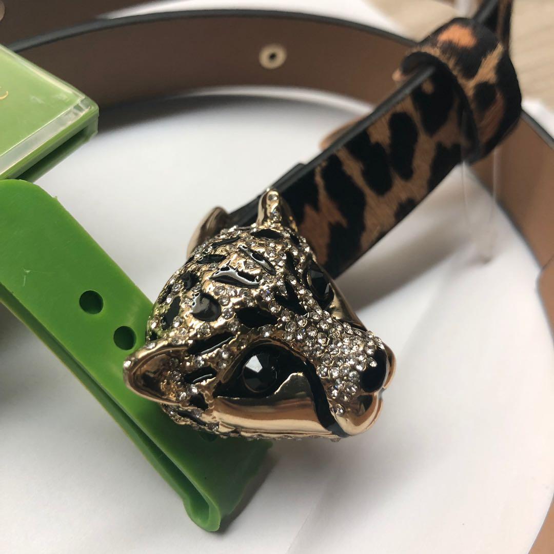 Kate Spade leopard belt VERY RARE BNWT
