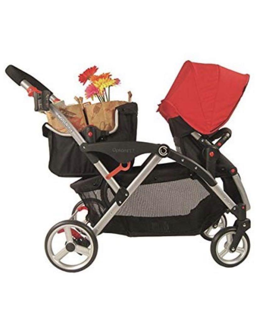 Kolcraft Contours Options Elite Tandem Double Stroller Babies Kids Going Out Strollers on Carousell