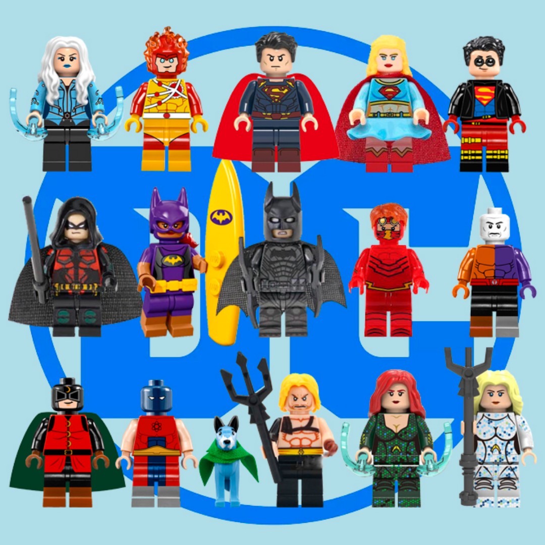 Lego flash justice league