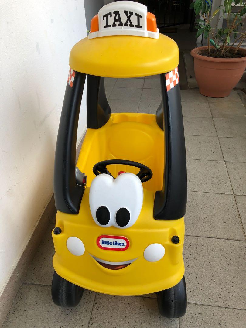 little tikes yellow taxi