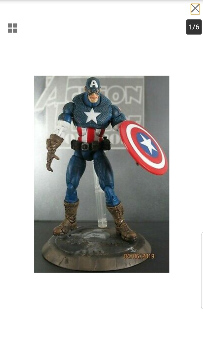 marvel legends ultimate captain america