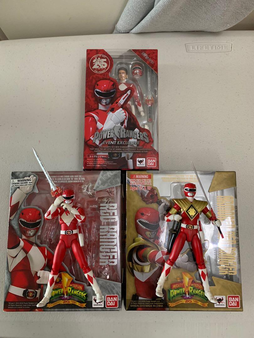 might morphin red ranger set (Category: Figurines & Statues) located in Taguig. Submitted by sc2303 (Listing ID 237177846, Image 1). Description: sh figuarts mighty morphin red ranger jason red ranger red ranger ssdc exclusive dragon shield red ranger .