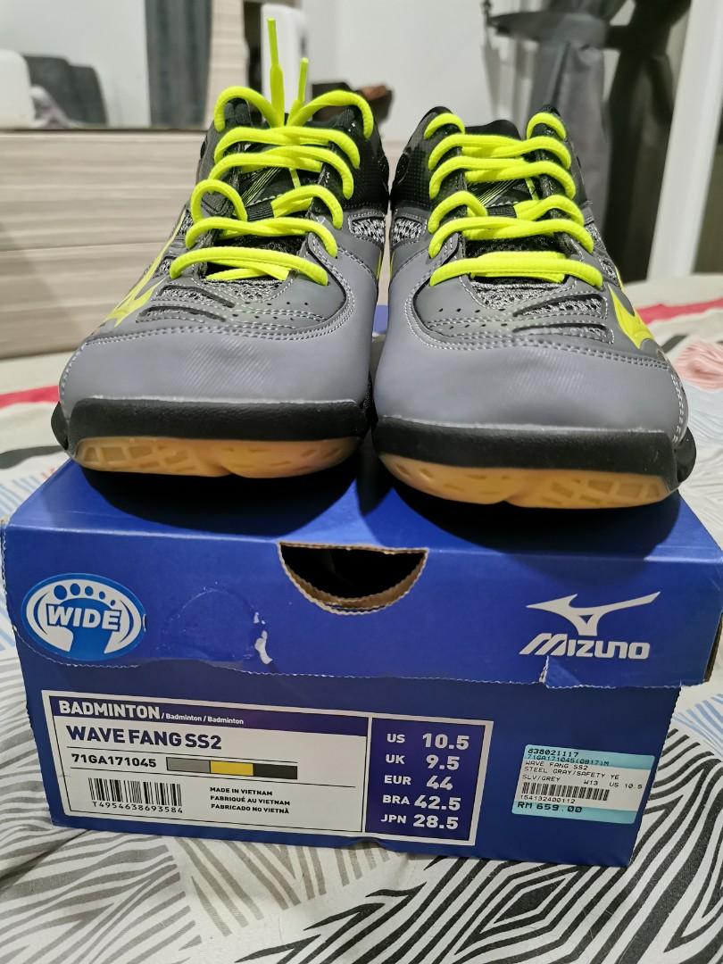 Mizuno wave fang online wide