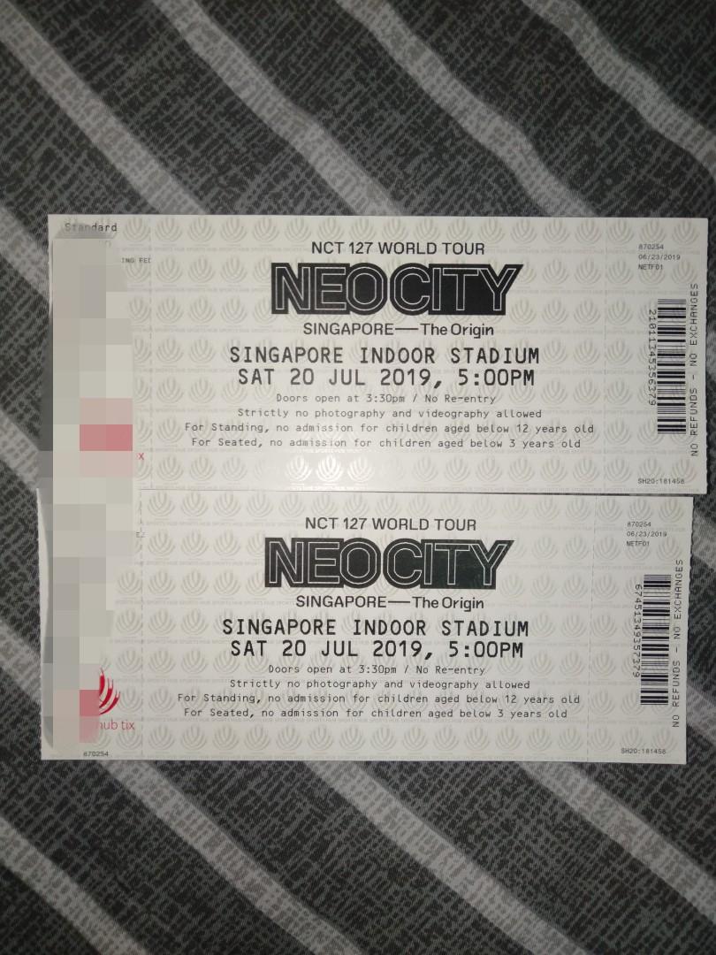 Neo City Singapore Concert Tickets Cat4 Everything Else On - fur fighter neo kitty roblox