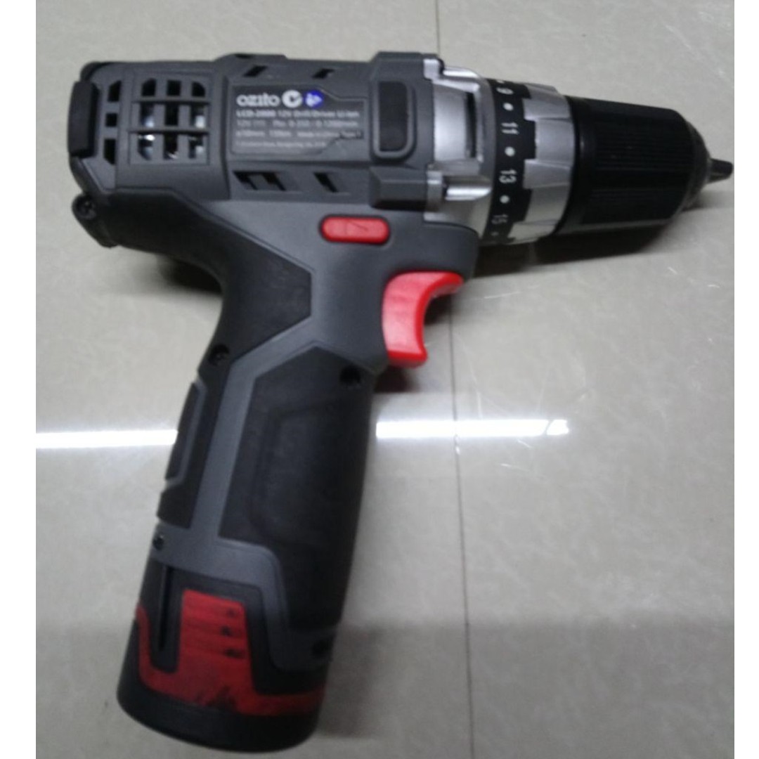 Ozito LCD2000 12v Drill Driver Liion, Furniture & Home Living