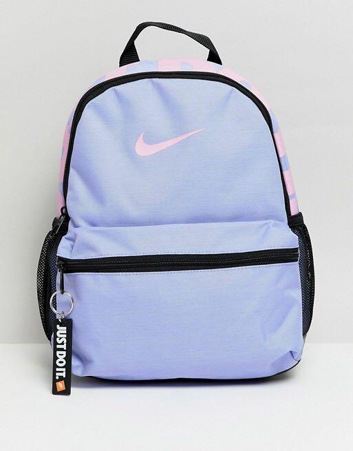 Pastel Purple Mini Nike backpack, Women 
