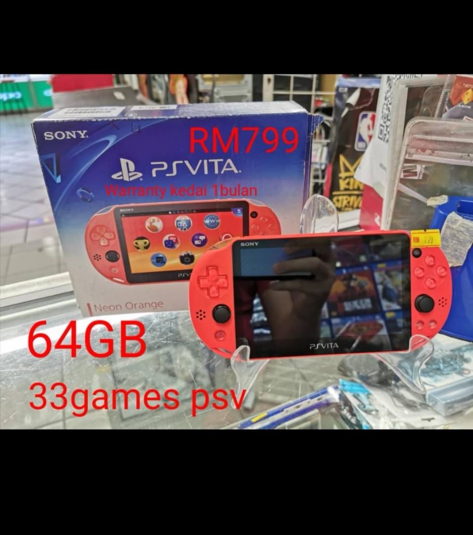 Psvita 2k 64gb Video Gaming Video Game Consoles On Carousell