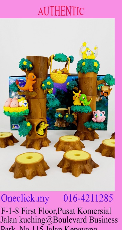 Re Ment Pokemon Forest Full Set 8 In 1 Toys Games Action Figures Collectibles On Carousell