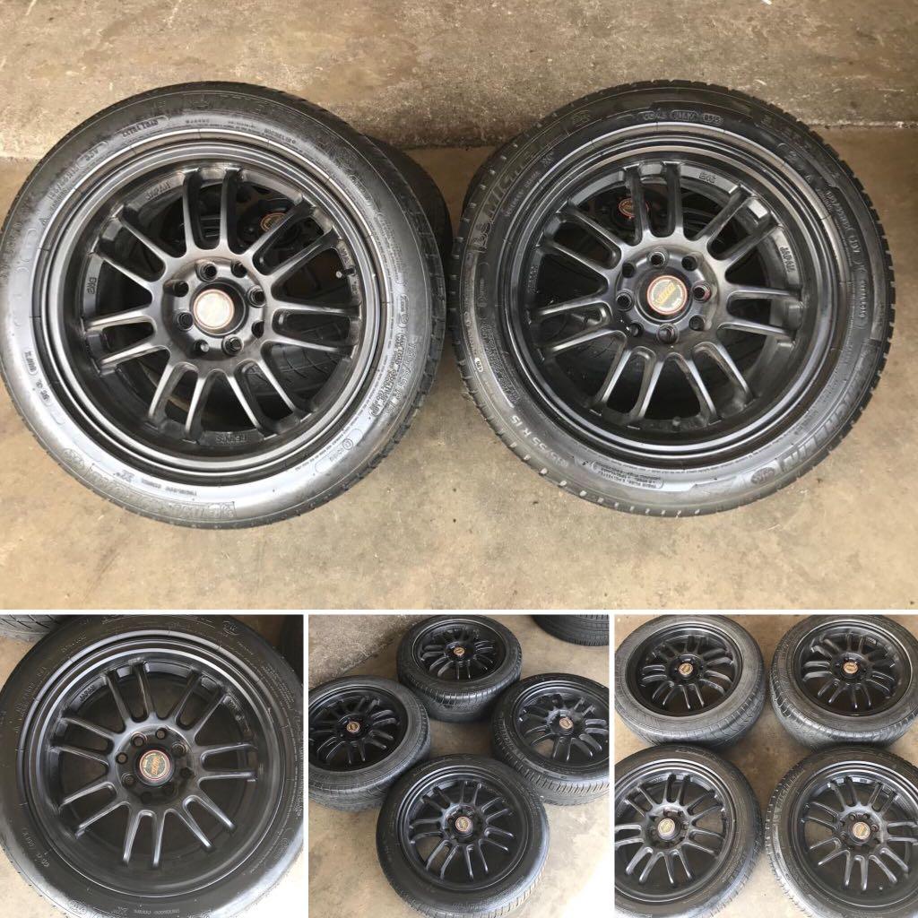 RIM RE30 15INCH 6.5JJ ET38 PCD4x100/114 UNTUK MYVI AXIA BEZZA ALZA